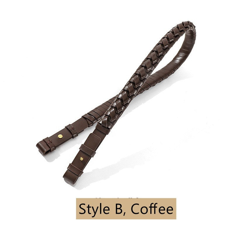Hand Braided Leather Strap for Evelyne/Kelly/Jypsiere