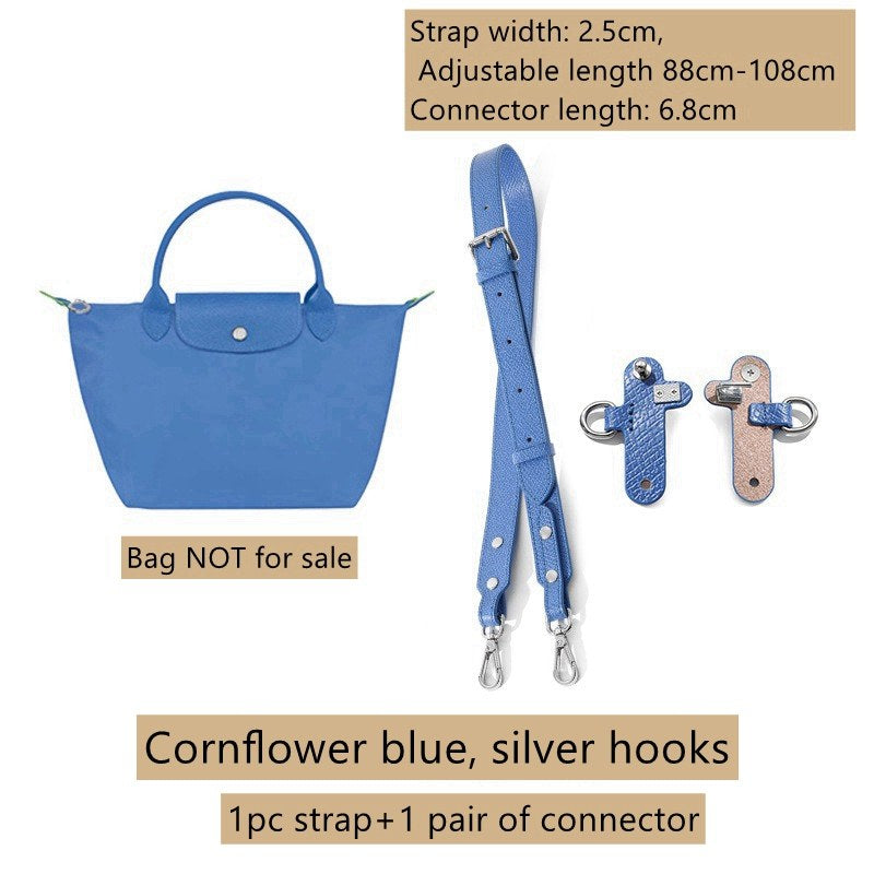Bandoulière en cuir réglable + kit de conversion pour pochette Le Pliage
