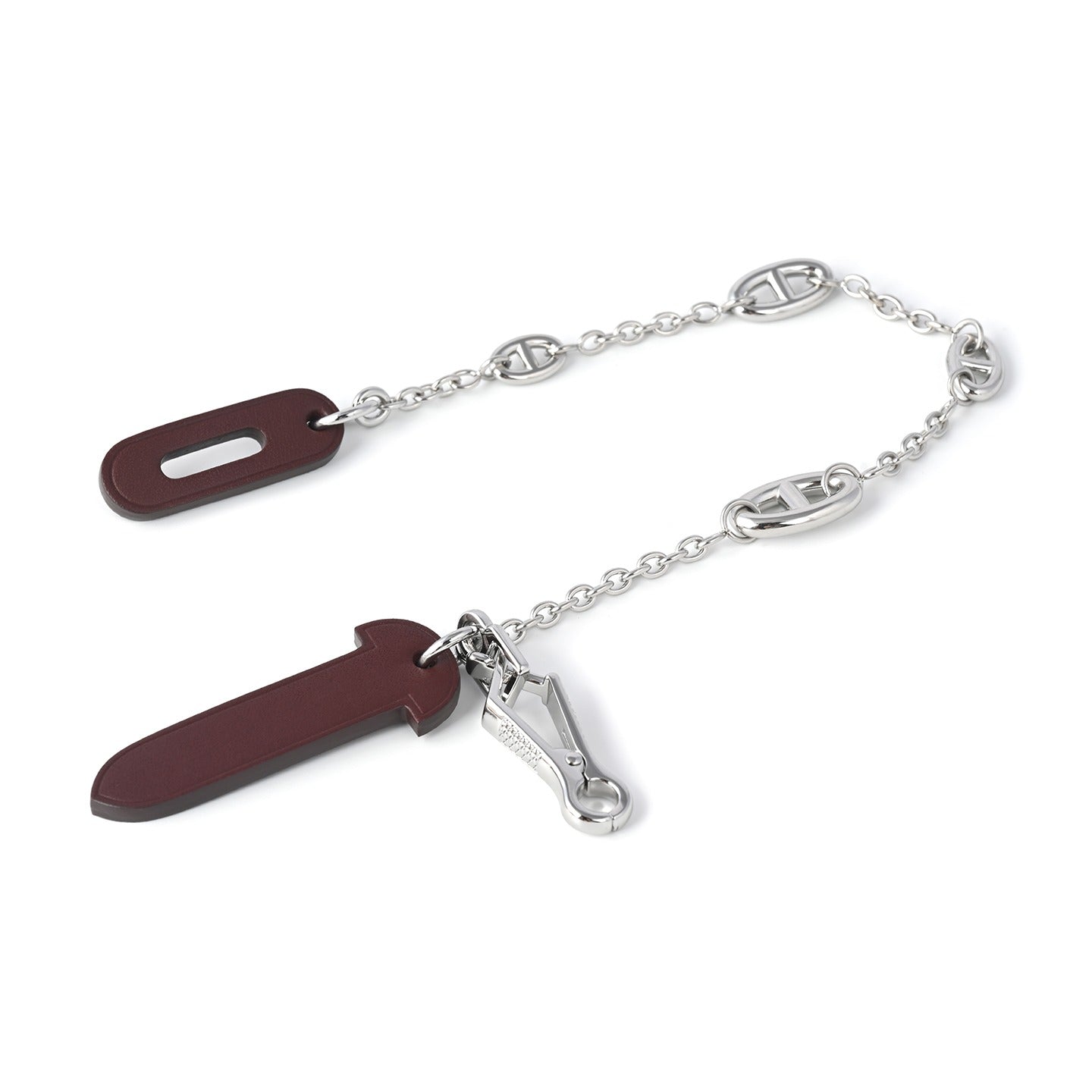 Leather Plug Clasp Lock For Herbag 31/39/Mini herbag, with FARANDOLE chain
