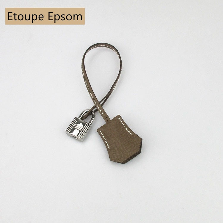 Handmade Box leather Clochette/ Key holder
