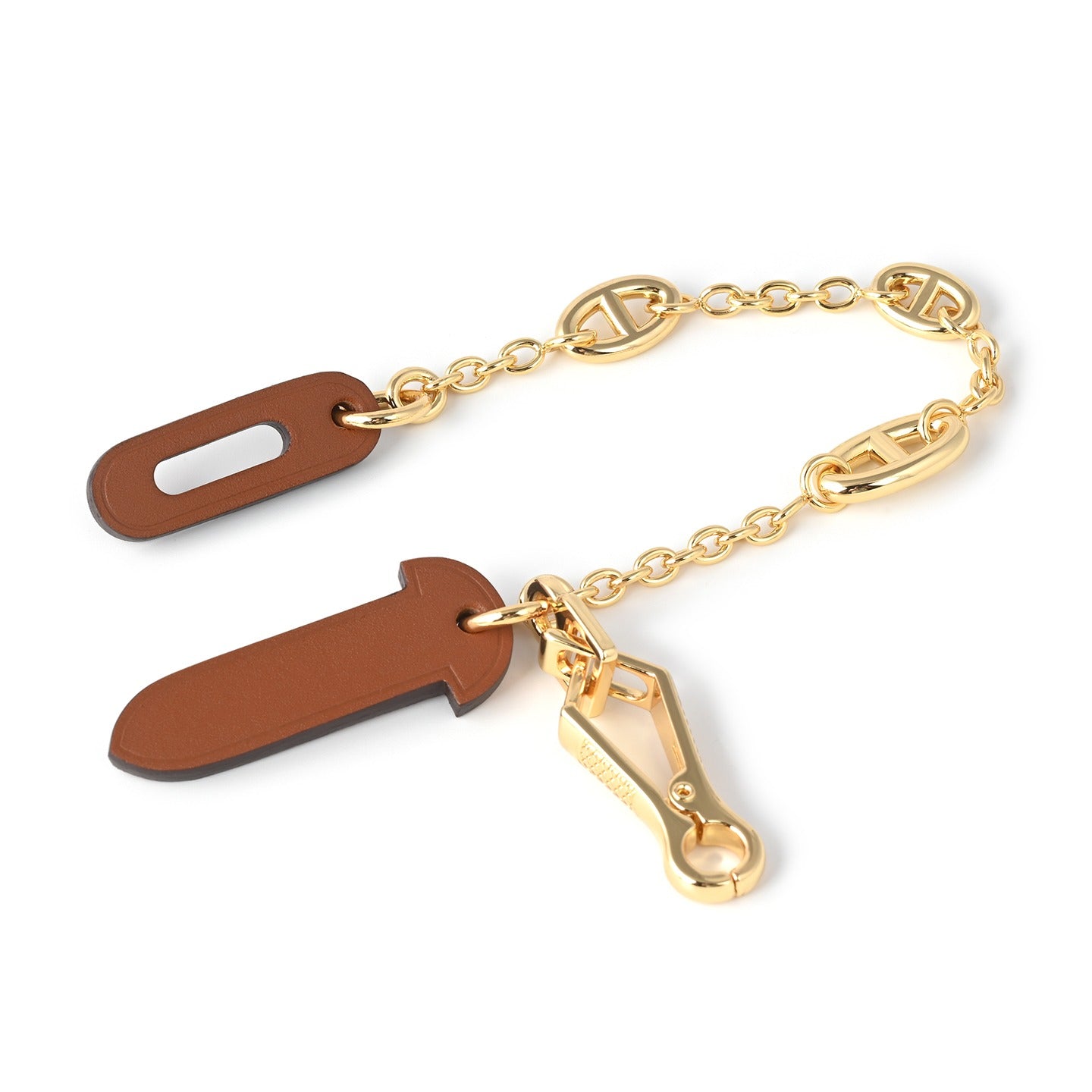 Leather Plug Clasp Lock For Herbag 31/39/Mini herbag, with FARANDOLE chain