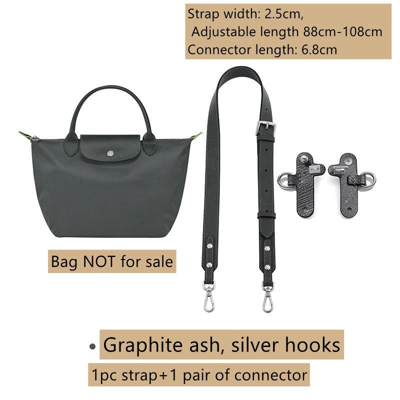 Bandoulière en cuir réglable + kit de conversion pour pochette Le Pliage