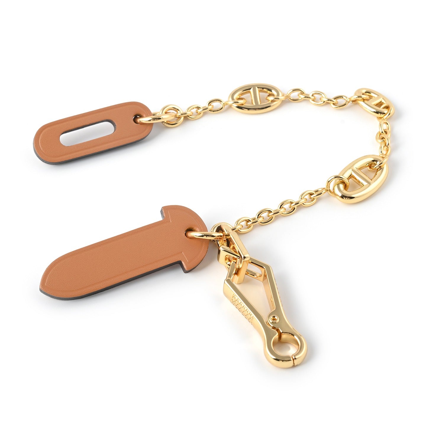 Leather Plug Clasp Lock For Herbag 31/39/Mini herbag, with FARANDOLE chain