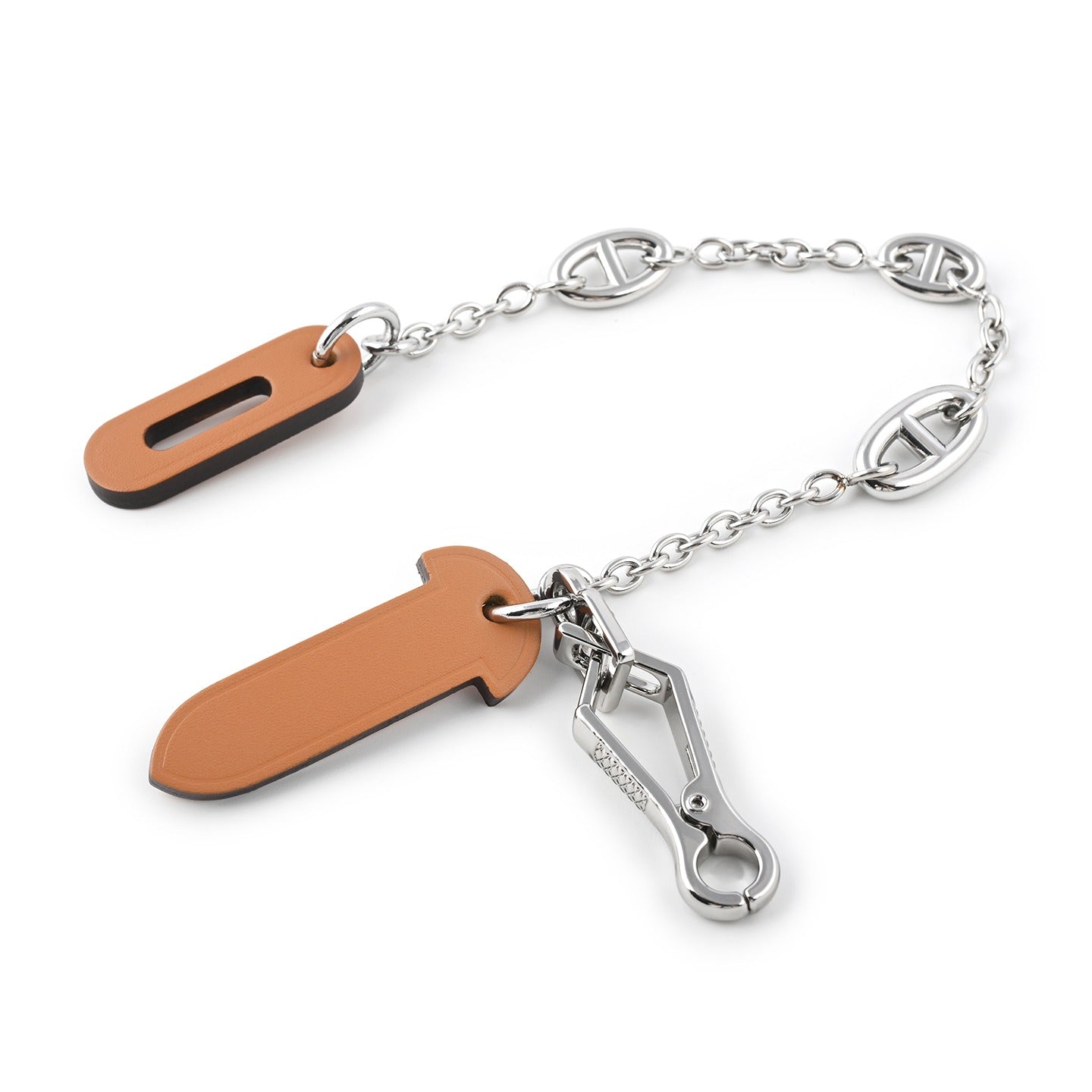 Leather Plug Clasp Lock For Herbag 31/39/Mini herbag, with FARANDOLE chain