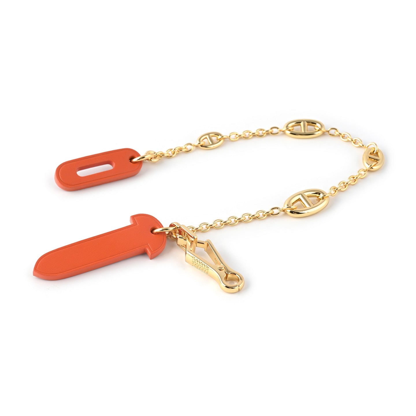 Leather Plug Clasp Lock For Herbag 31/39/Mini herbag, with FARANDOLE chain