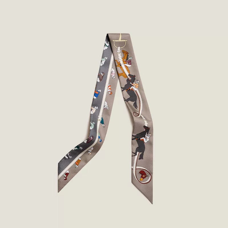 Boucles et Maillons Silk Twilly