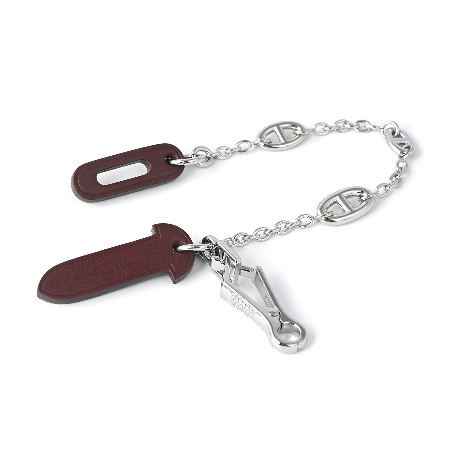 Leather Plug Clasp Lock For Herbag 31/39/Mini herbag, with FARANDOLE chain