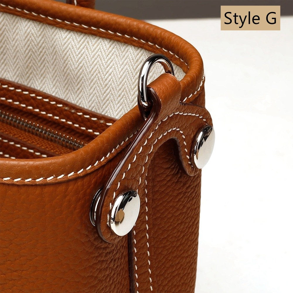 Leather Ring Connector for Garden Party bag