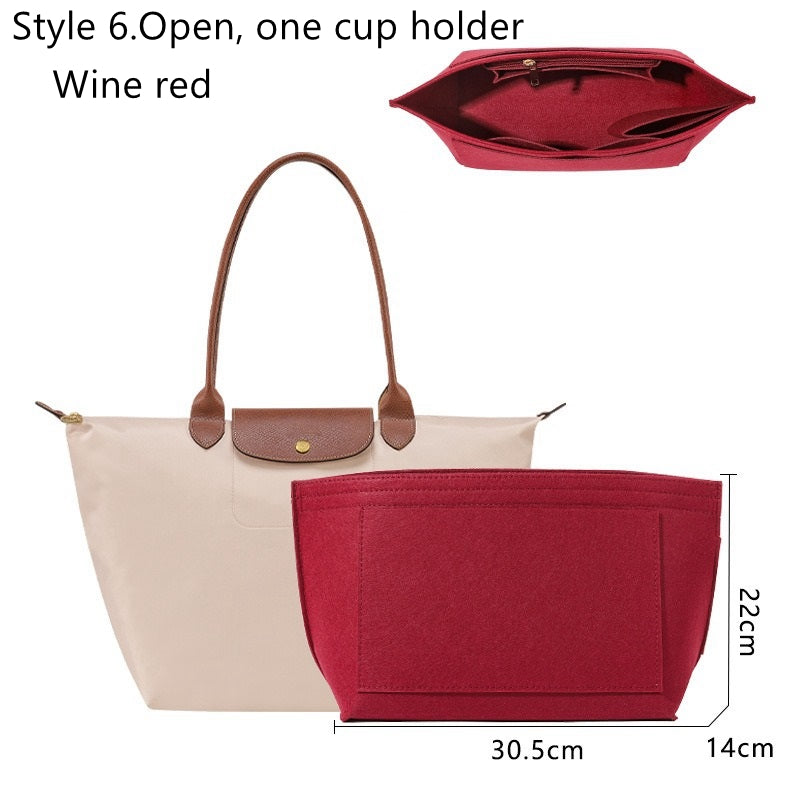 Bag Organiser Insert for Le Pliage Pouch Large