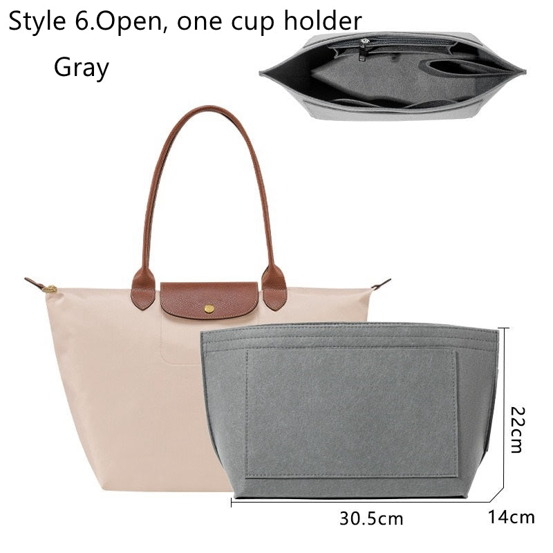 Bag Organiser Insert for Le Pliage Pouch Large