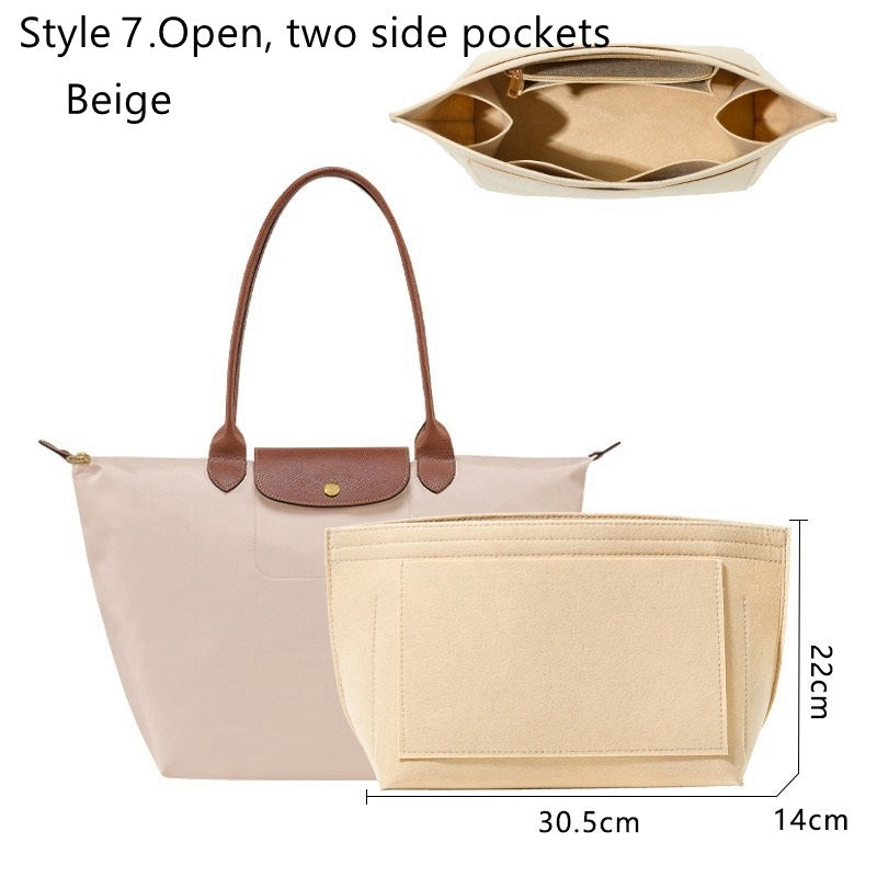 Bag Organiser Insert for Le Pliage Pouch Large