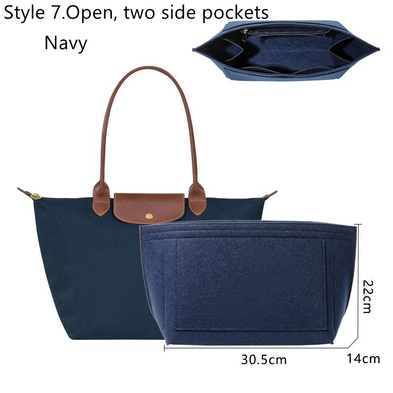 Bag Organiser Insert for Le Pliage Pouch Large