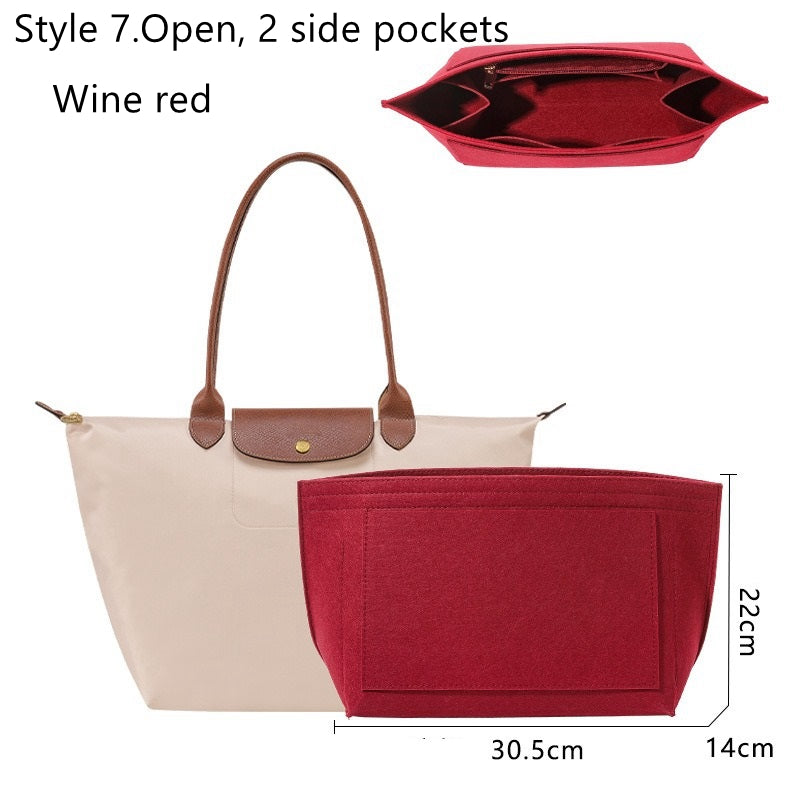 Bag Organiser Insert for Le Pliage Pouch Large