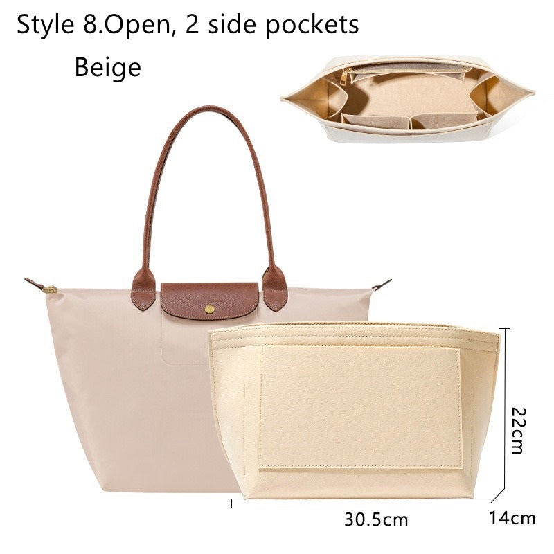 Bag Organiser Insert for Le Pliage Pouch Large