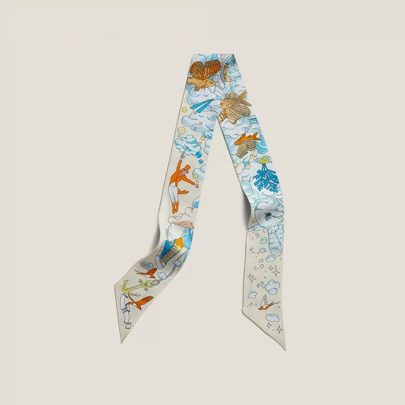 Maxi Twilly Silk Scarf