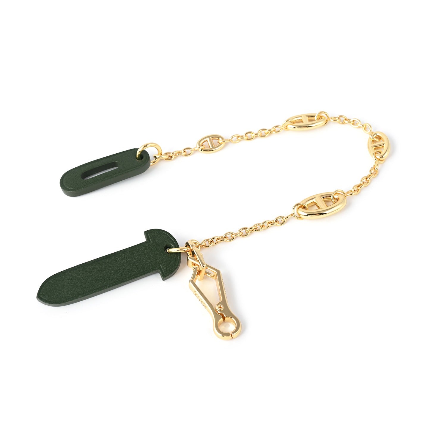 Leather Plug Clasp Lock For Herbag 31/39/Mini herbag, with FARANDOLE chain