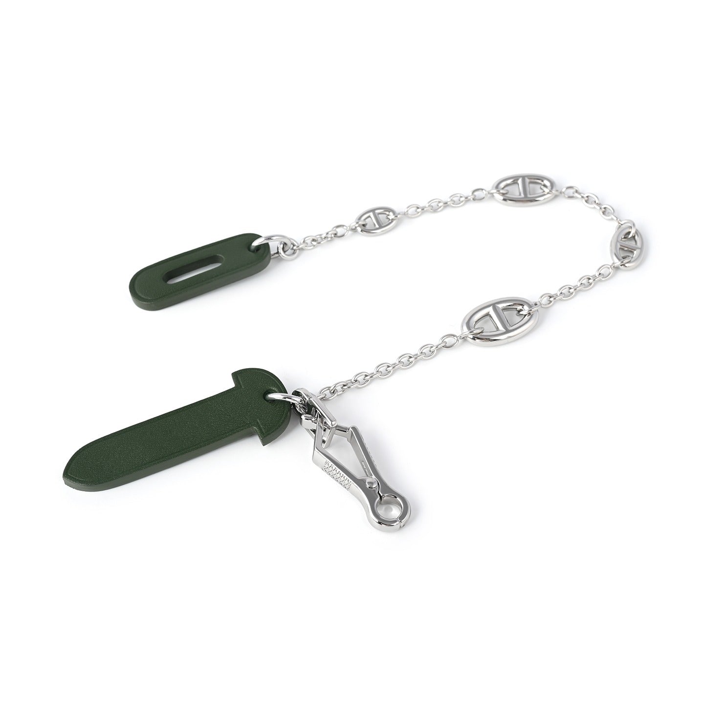 Leather Plug Clasp Lock For Herbag 31/39/Mini herbag, with FARANDOLE chain