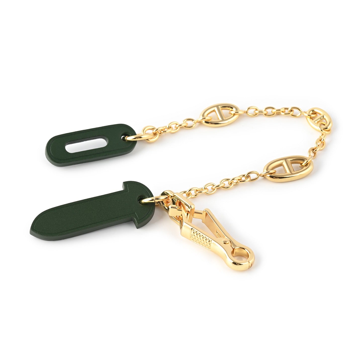 Leather Plug Clasp Lock For Herbag 31/39/Mini herbag, with FARANDOLE chain