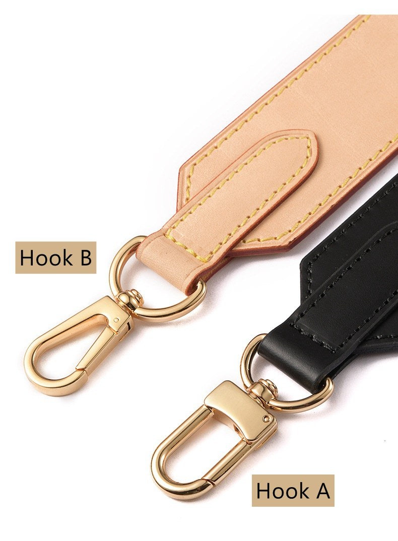 4cm Widen Vachetta Leather Shoulder Strap for Speedy 25/30, Diane bag