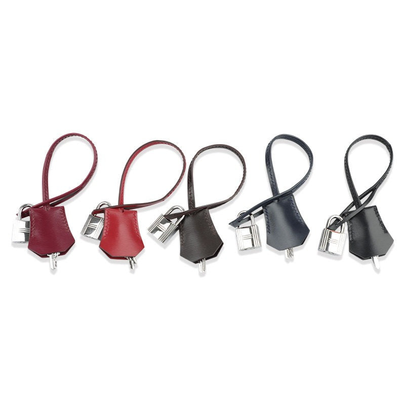 Handmade Box leather Clochette/ Key holder
