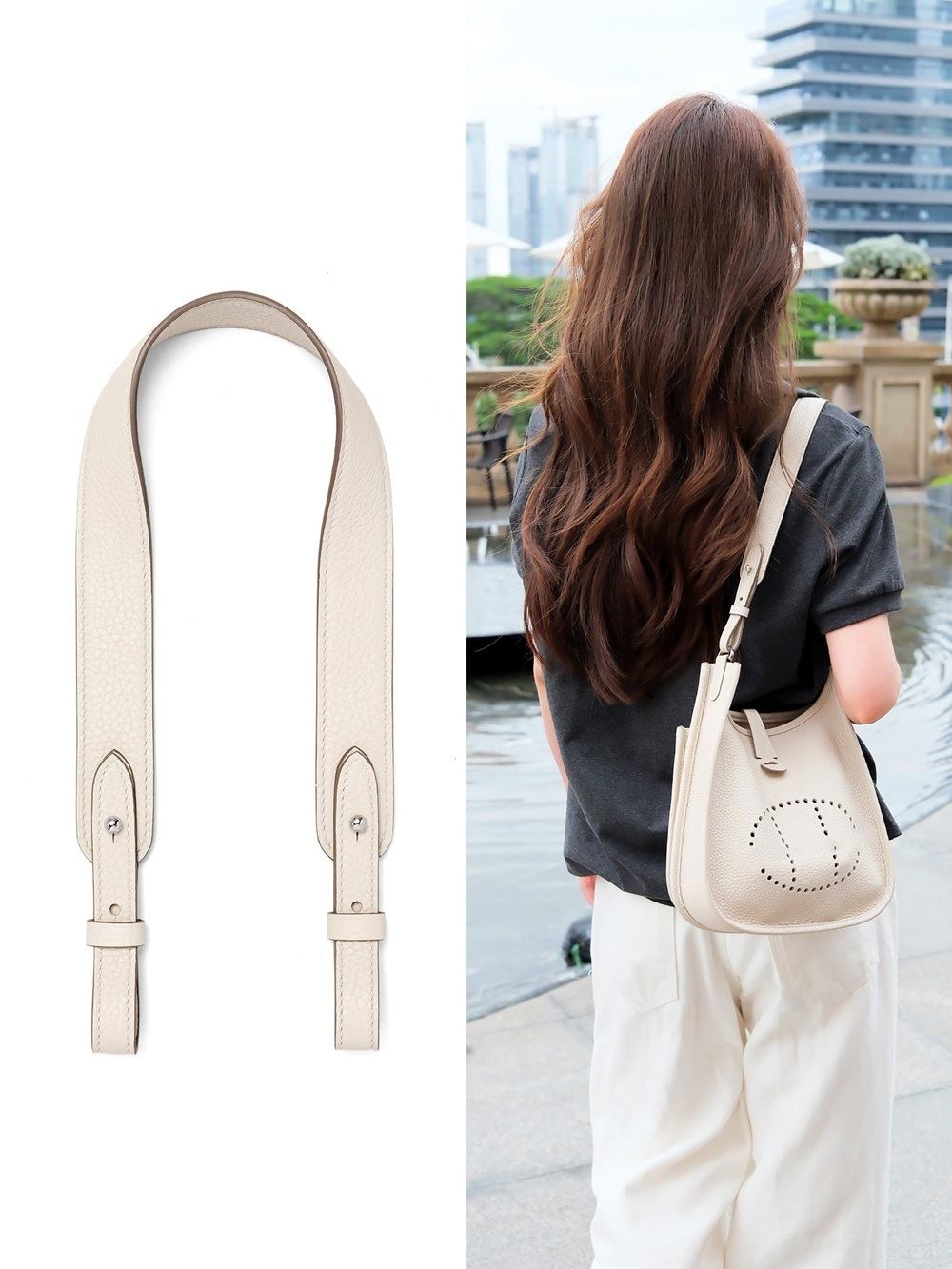 Shoulder Leather Strap for Evelyne23