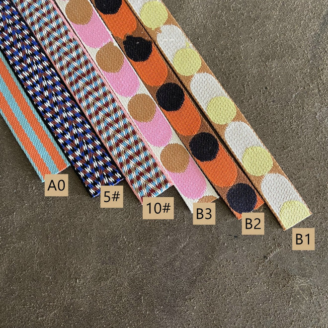 Customized 25mm/1" Canvas Straps