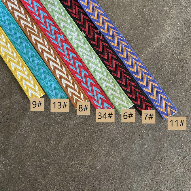 Customized 25mm/1" Canvas Straps