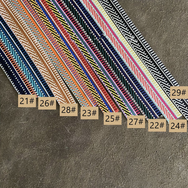 Customized 25mm/1" Canvas Straps