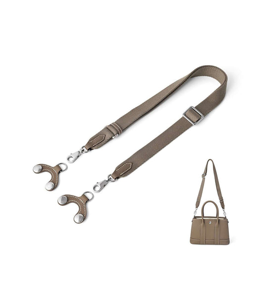 25mm Canvas Strap+ Leather Ring Connector for Garden Party