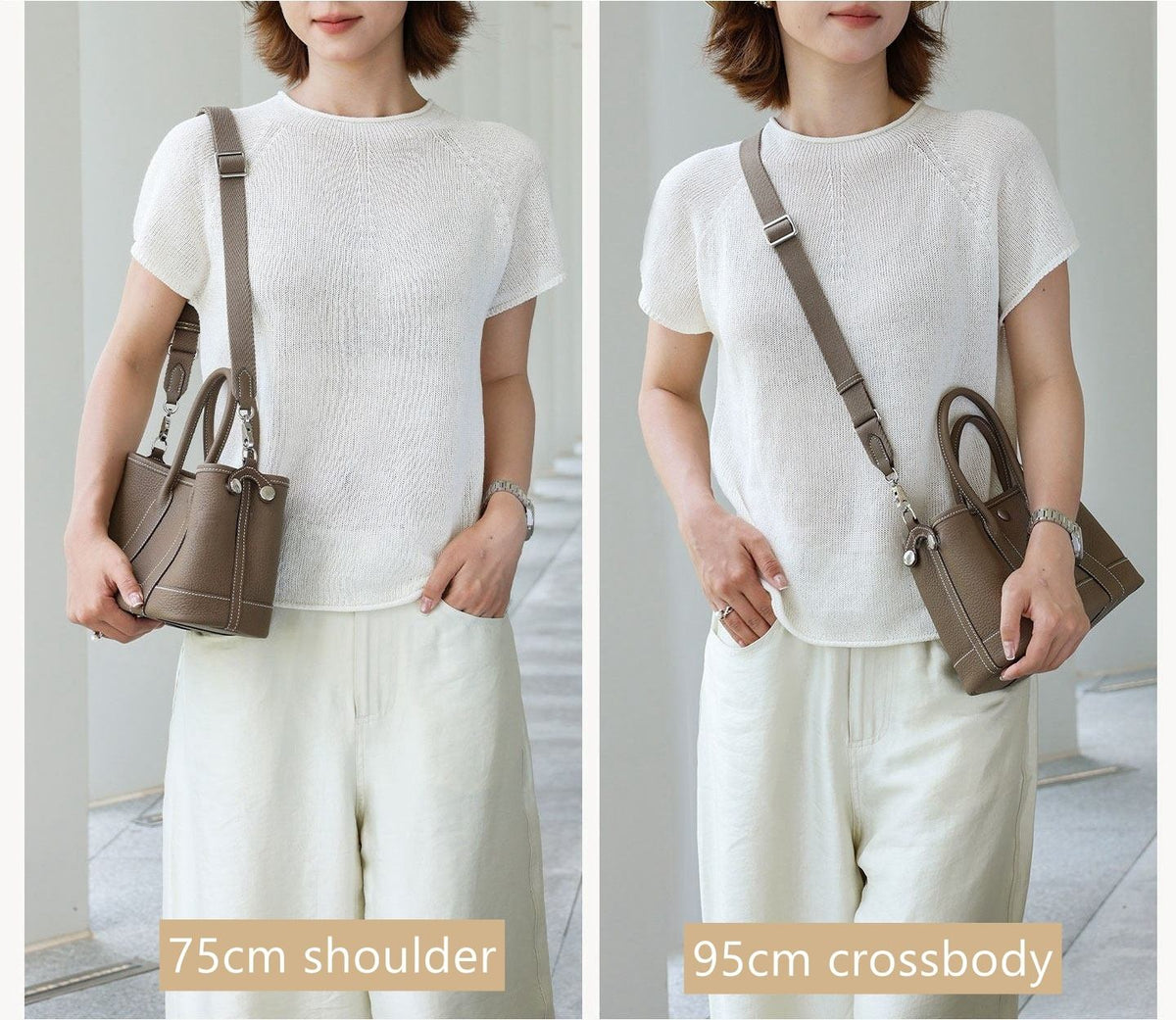 Togo-Leder-Ringverbinder/Schutz für Birkin/Kelly/Garten