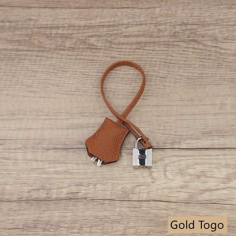 Handmade Box leather Clochette/ Key holder