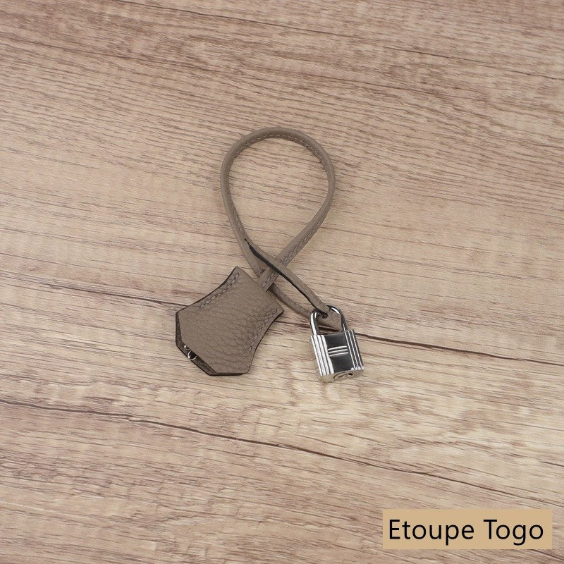 Handmade Box leather Clochette/ Key holder