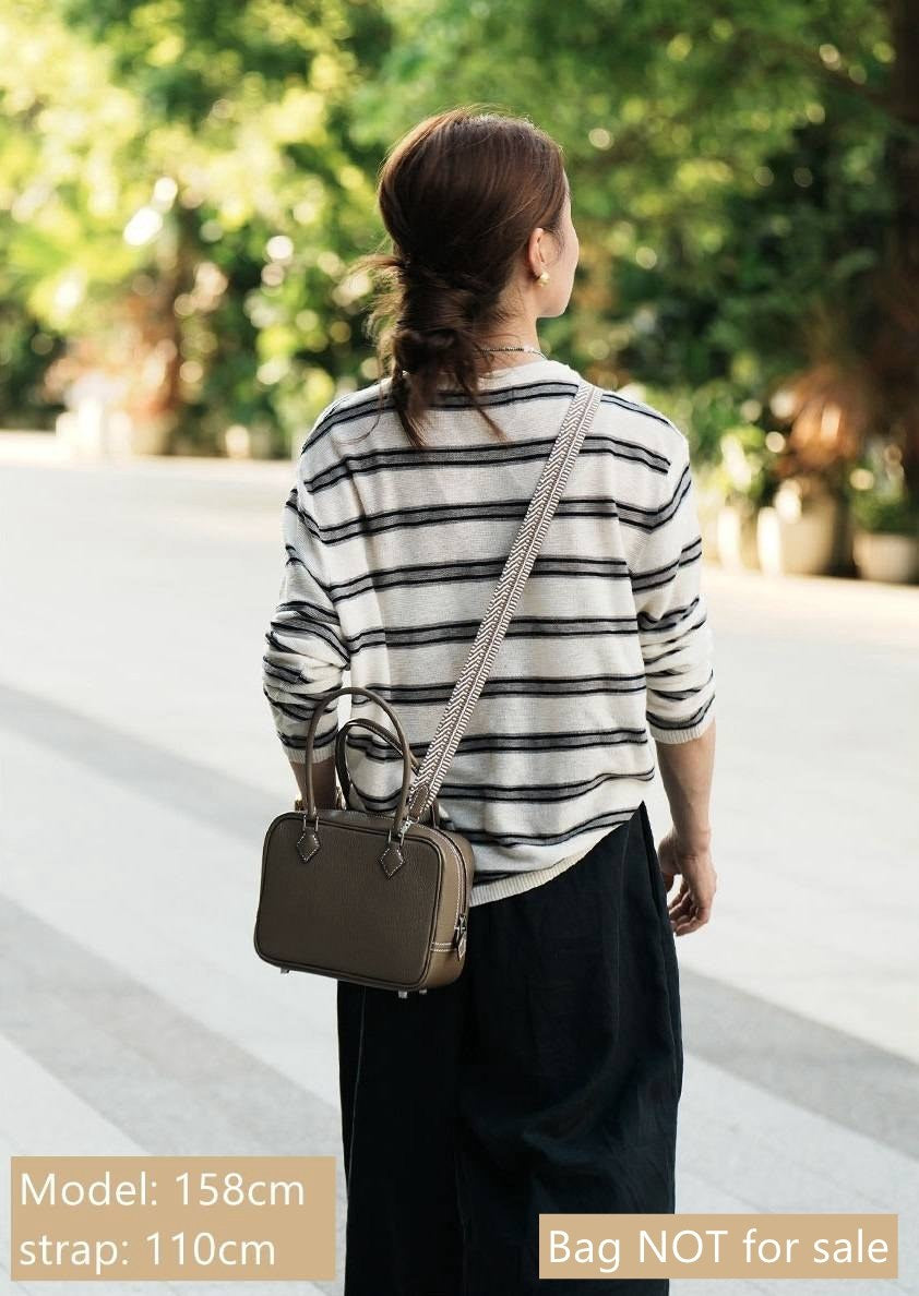 Custom 25mm Canvas Bag Strap for mini Plume