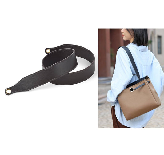 Maßgeschneiderter Swift-Schultertaschengurt/Umhängegurt aus Leder für Herbag