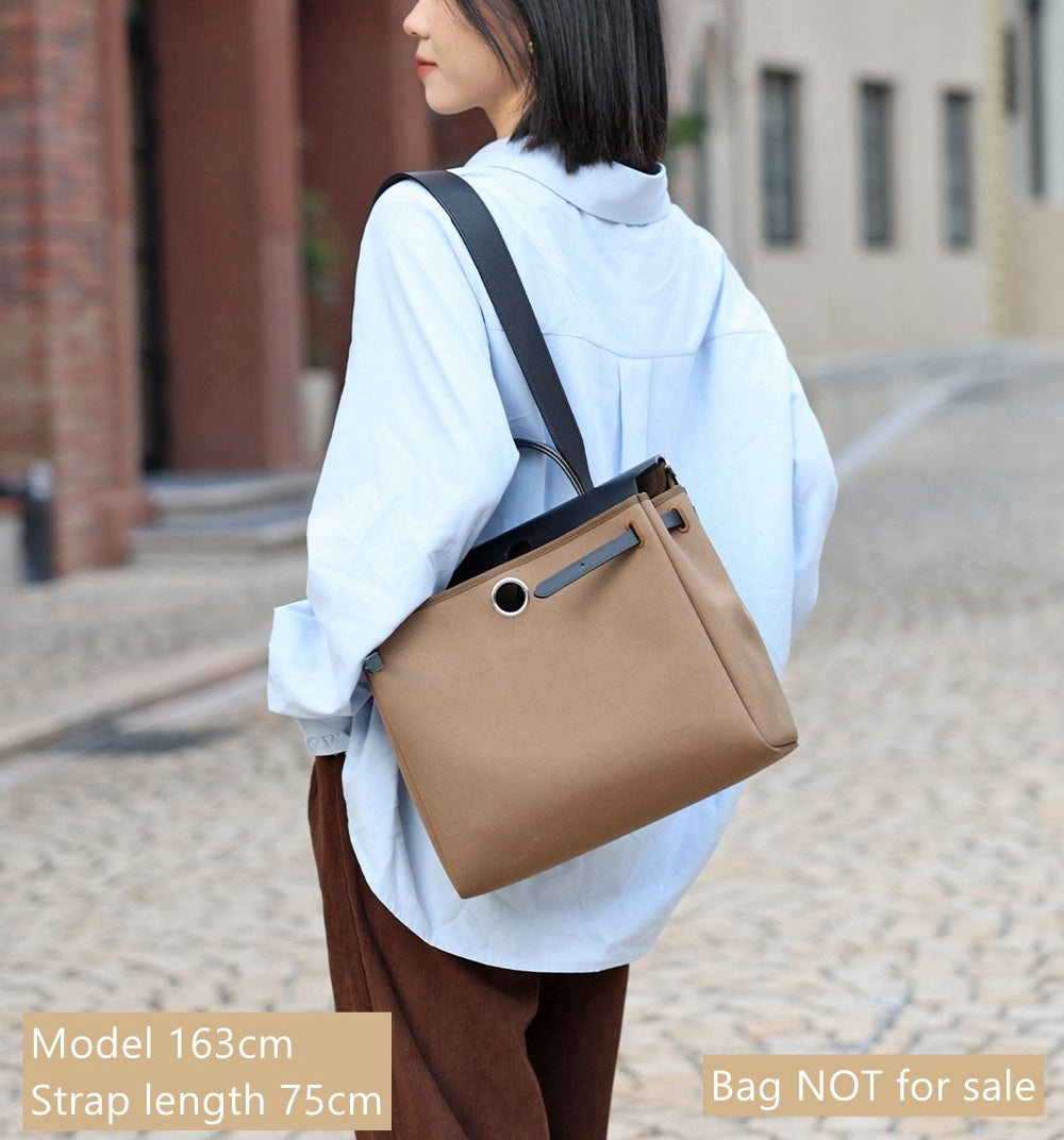 Maßgeschneiderter Swift-Schultertaschengurt/Umhängegurt aus Leder für Herbag