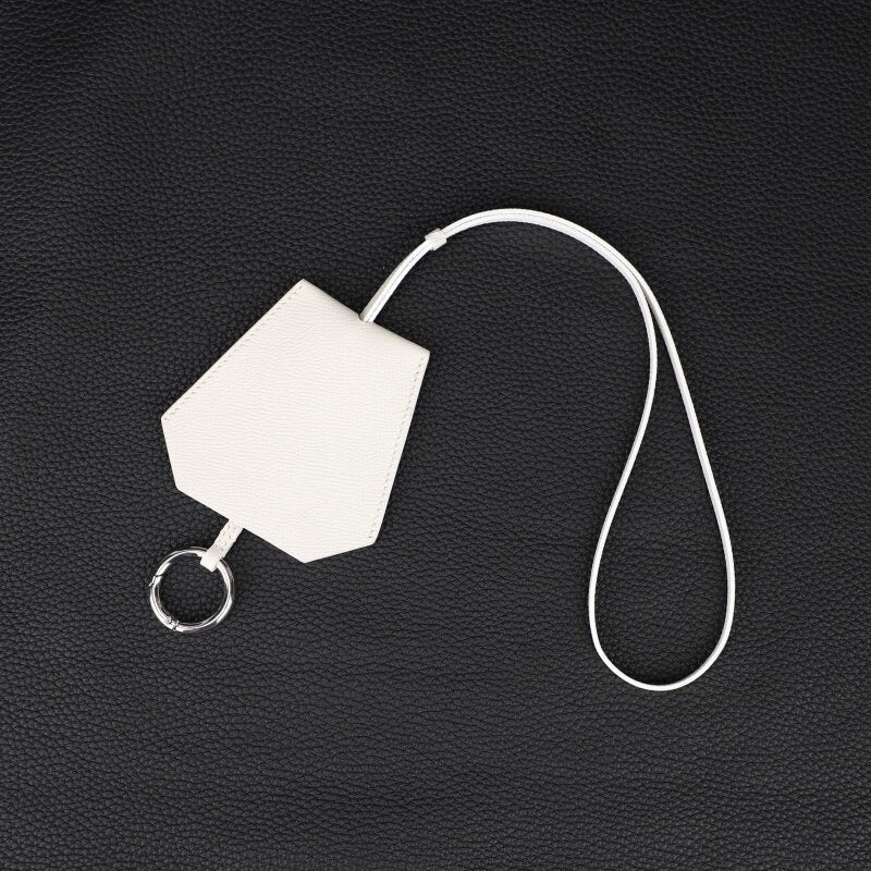 Clochette Necklace, Leather Key Holder, Custom Key Pouch with Strap
