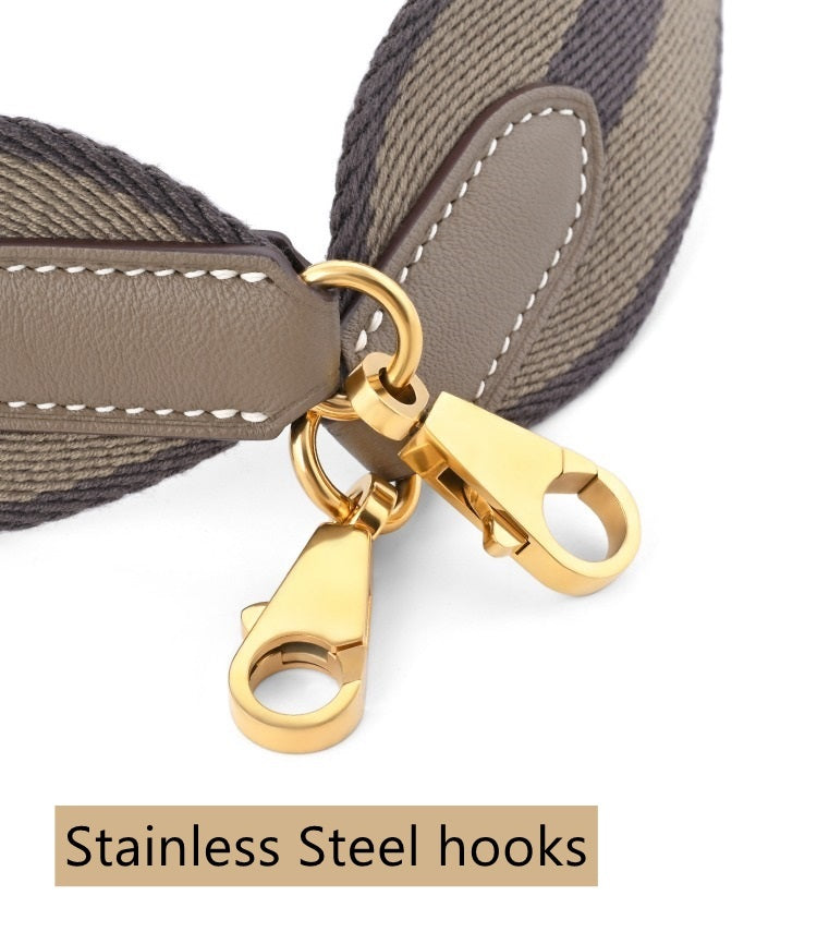 Sangle de sac en toile large personnalisée de 5cm/2 pouces, pour picotin/lindy/evelyne/kelly