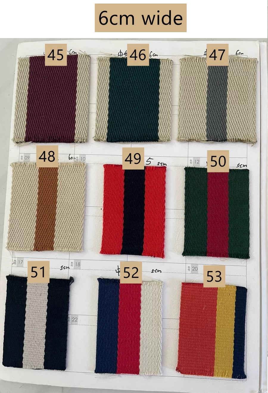 Customized 5cm/2in Attelage Bag Strap