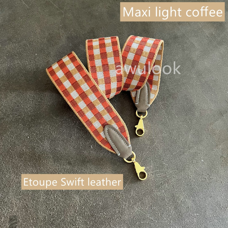 Sangle en toile élargie personnalisée de 5 cm/2 pouces