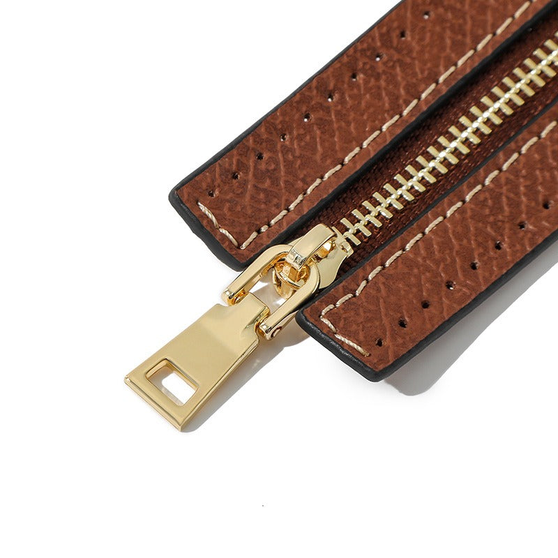 Full grain Leather DIY Kit for Le Pliage Pouch