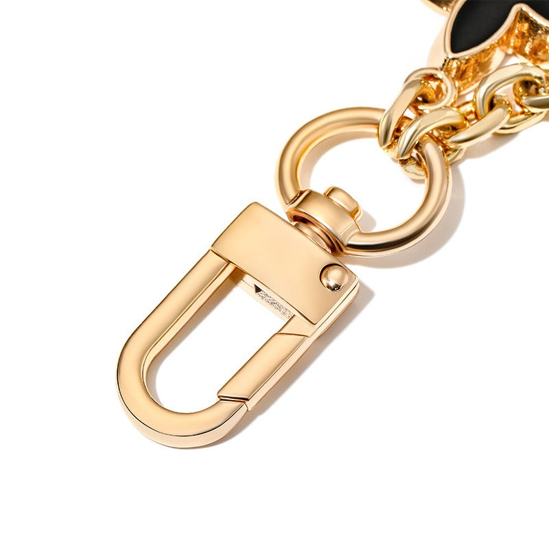 Blooming Flowers Chain Bag Charm/ Keychain