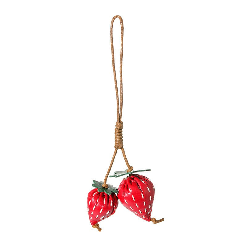 Bag Charm- Strawberry