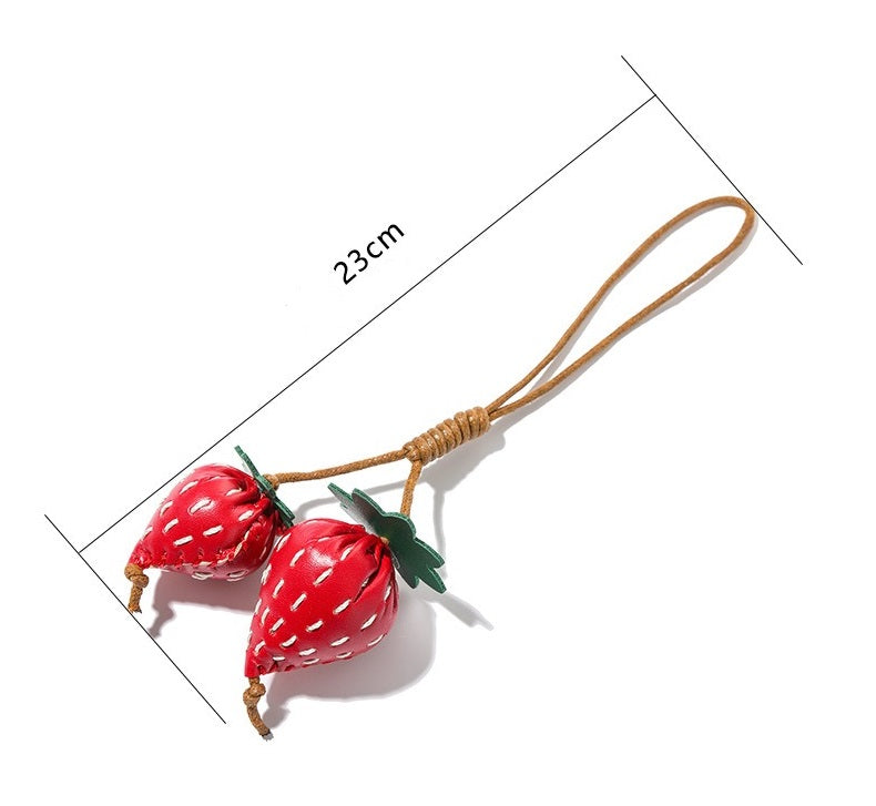 Bag Charm- Strawberry