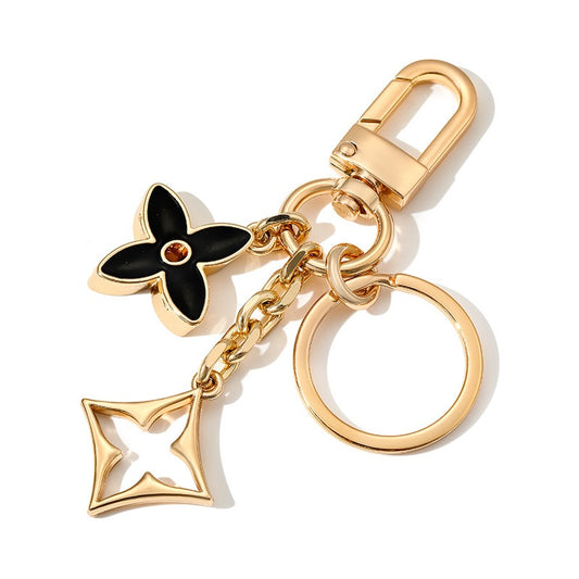 Blooming Flowers Chain Bag Charm/ Keychain