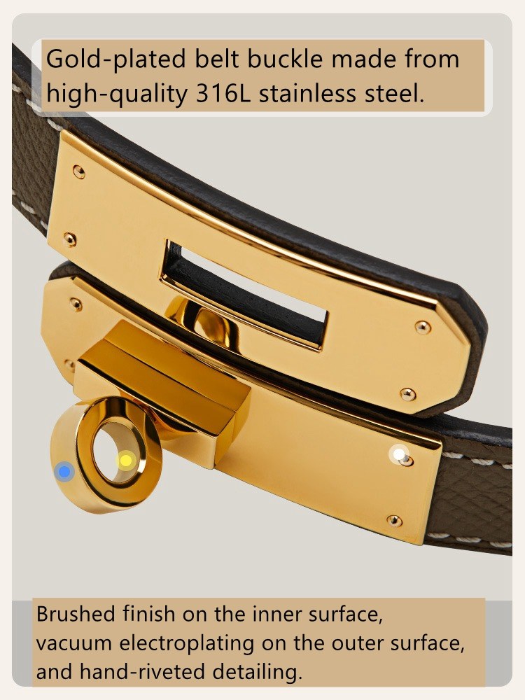Bracelet en cuir Epsom + kit de conversion pour Constance Slim/Roulis Slim