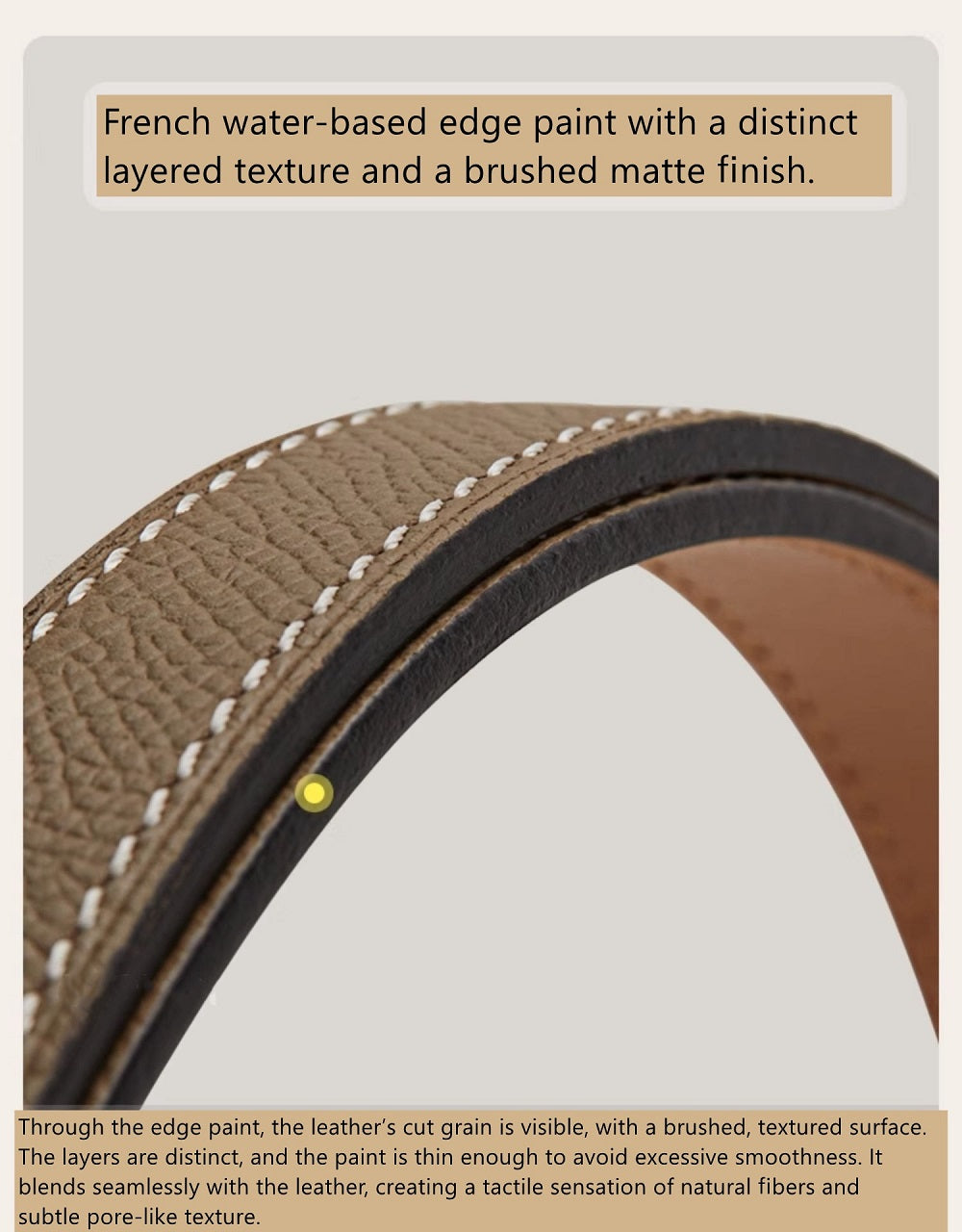 Bracelet en cuir Epsom + kit de conversion pour Constance Slim/Roulis Slim
