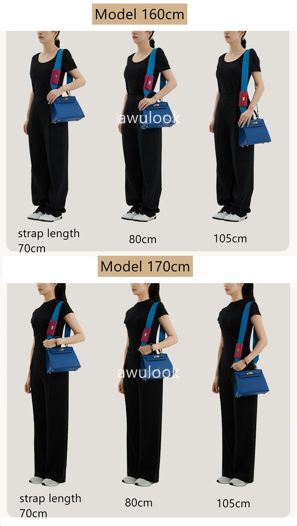 Sangle en toile élargie personnalisée de 5 cm/2 pouces
