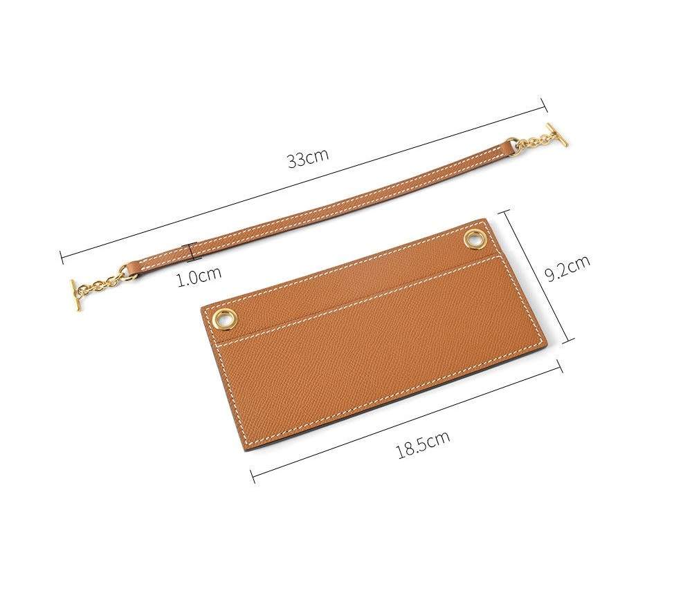 Bracelet en cuir Epsom+Kit de conversion pour portefeuille Kelly