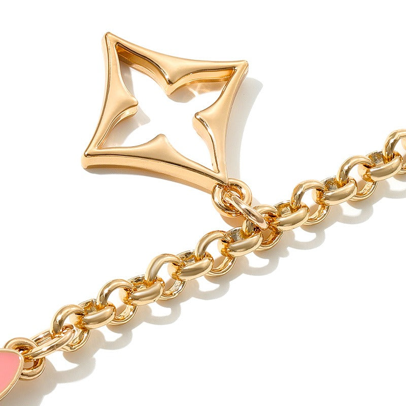 Blooming Flowers Chain Bag Charm/ Keychain