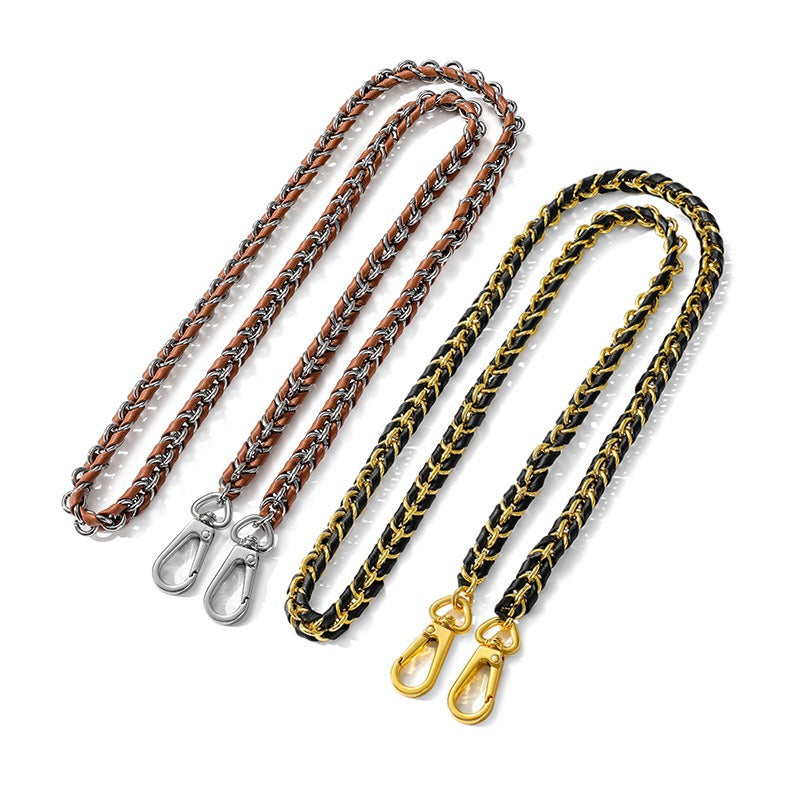 Genuine Leather Chain Strap for LV Vanity bag